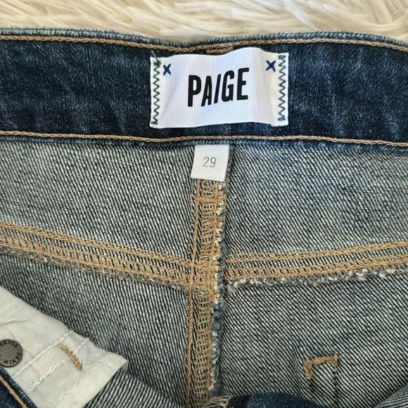 Paige Margot Orna Destructed Jean Shorts